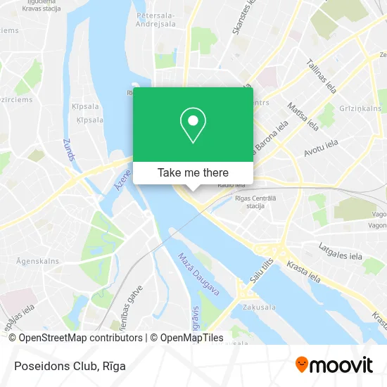 Poseidons Club map