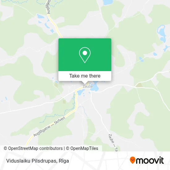Viduslaiku Pilsdrupas map