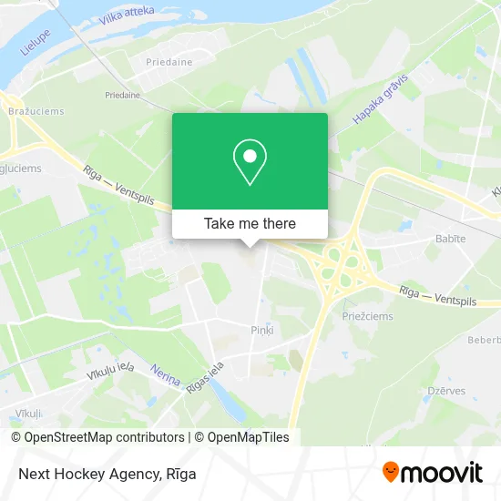 Next Hockey Agency map