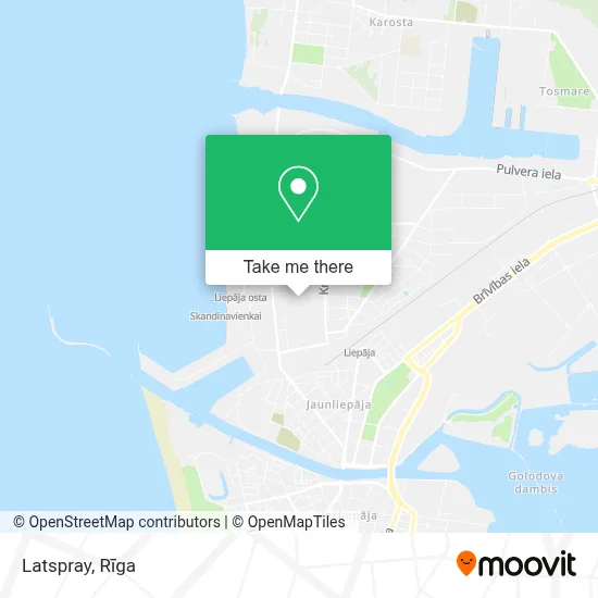 Latspray map