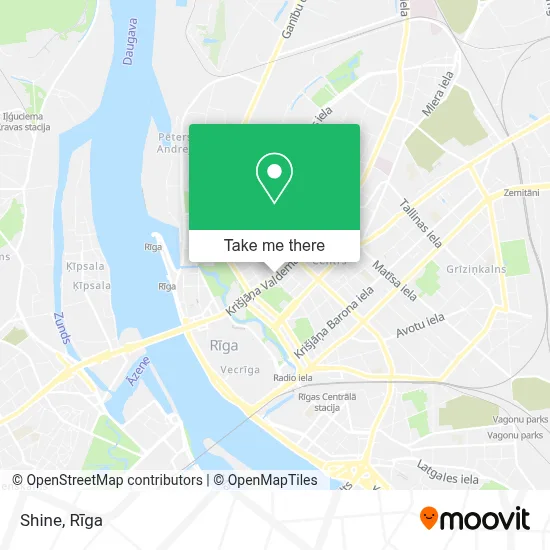 Shine map