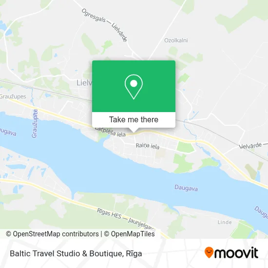Baltic Travel Studio & Boutique map