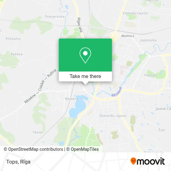 Tops map