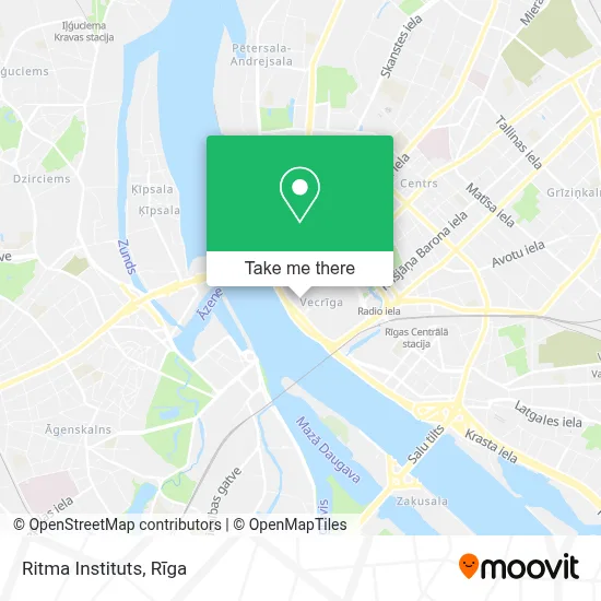 Ritma Instituts map