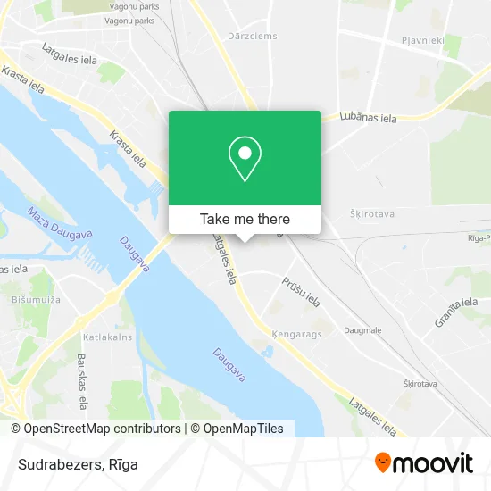 Sudrabezers map