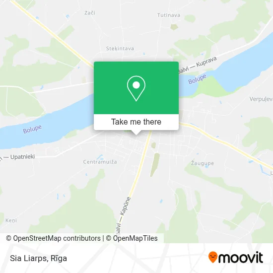 Sia Liarps map