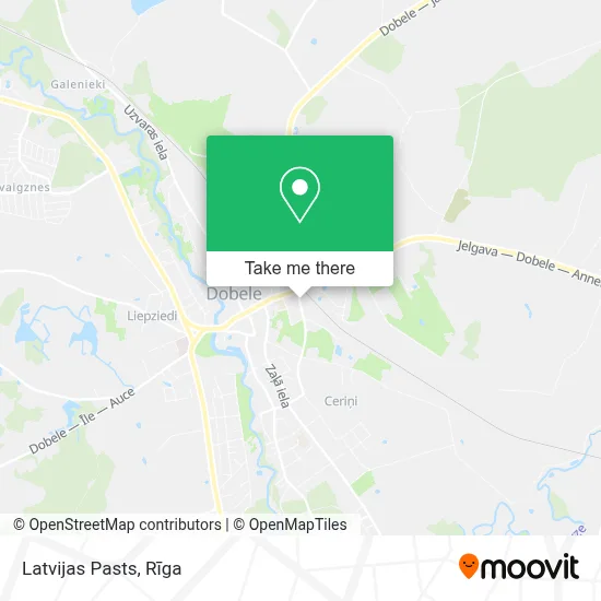 Latvijas Pasts map