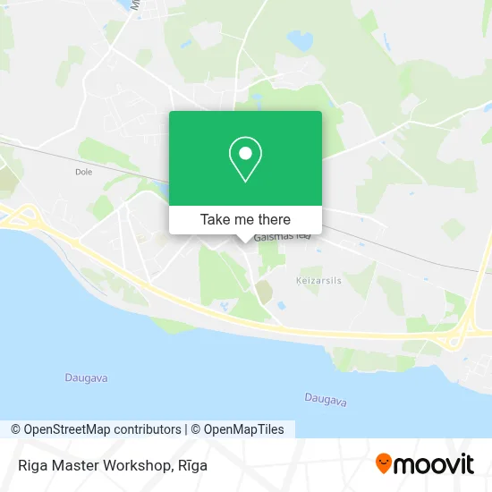 Riga Master Workshop map