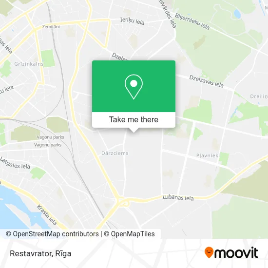 Restavrator map