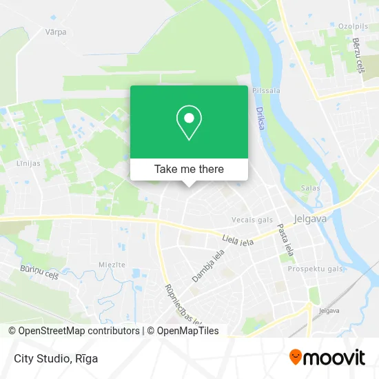 City Studio map