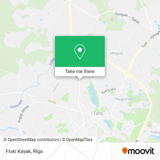 Floki Kayak map
