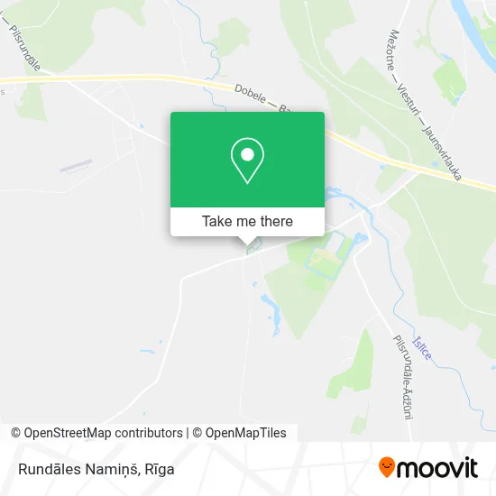 Rundāles Namiņš map