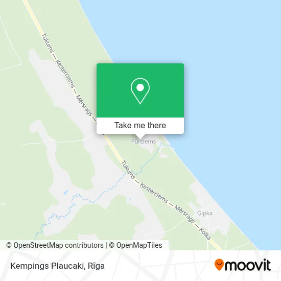 Kempings Plaucaki map