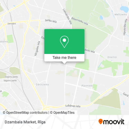 Dzambala Market map
