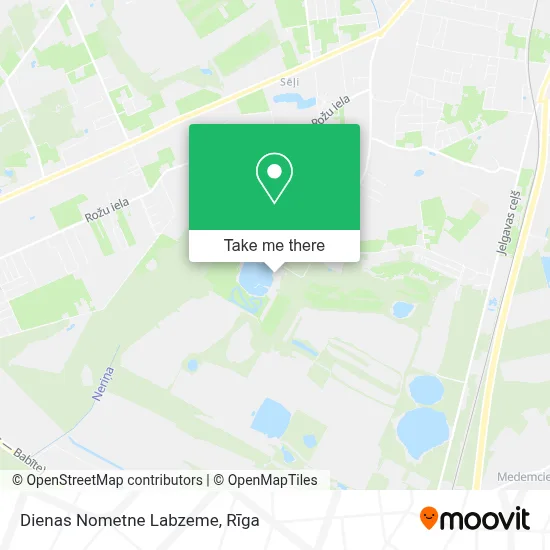 Dienas Nometne Labzeme map