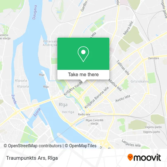 Traumpunkts Ars map