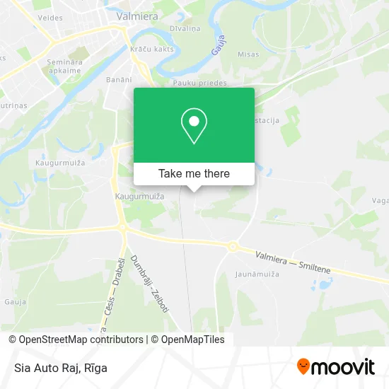 Sia Auto Raj map