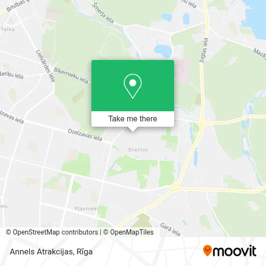 Annels Atrakcijas map