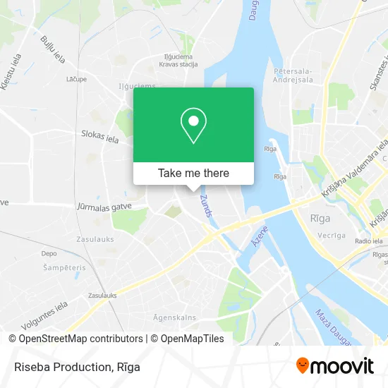 Riseba Production map