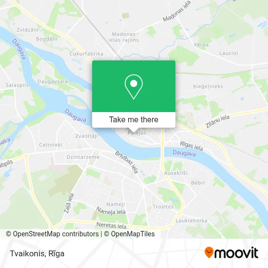 Tvaikonis map