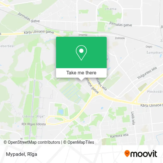 Mypadel map