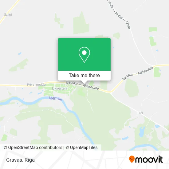 Gravas map