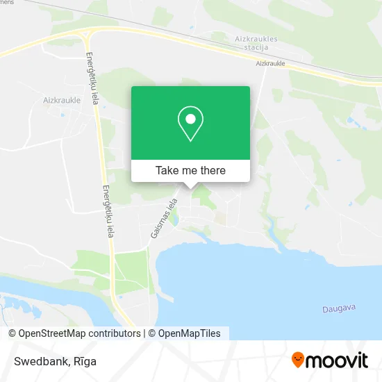 Swedbank map