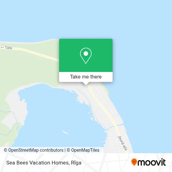 Sea Bees Vacation Homes map