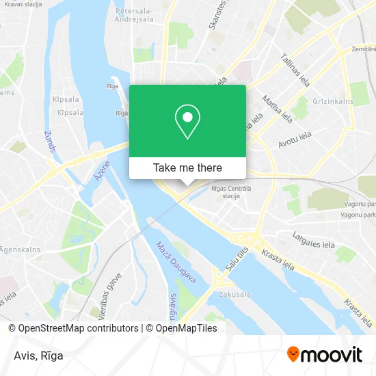 Avis map