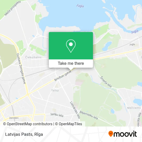 Latvijas Pasts map