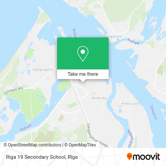 Riga 19 Secondary School map