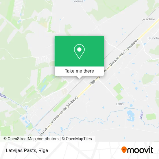 Latvijas Pasts map