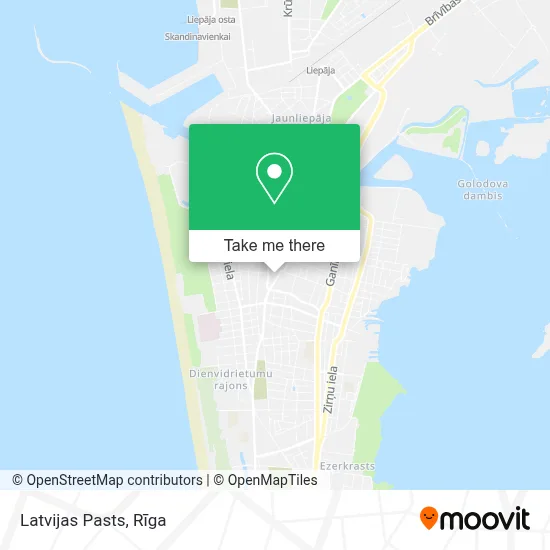 Latvijas Pasts map