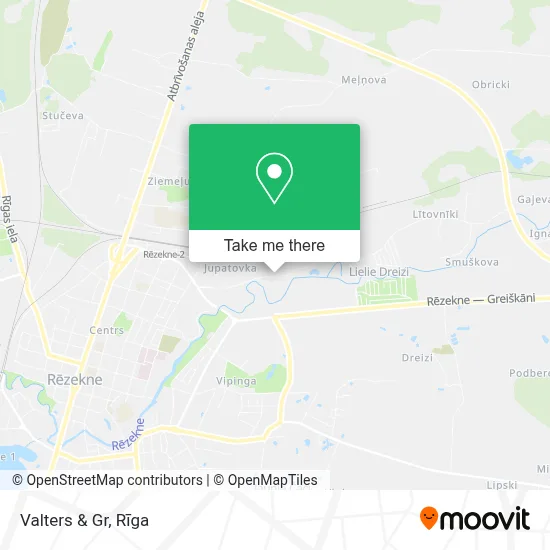 Valters & Gr map