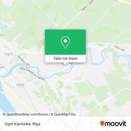 Ogre Kartonka map