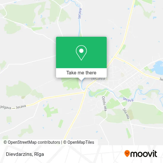 Dievdarzins map