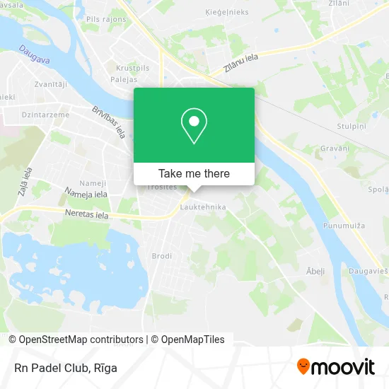 Rn Padel Club map