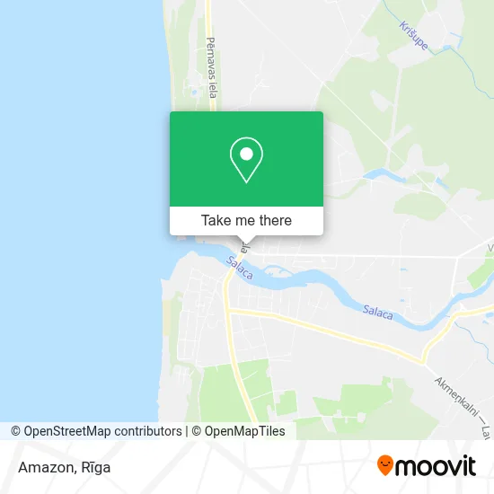 Amazone map