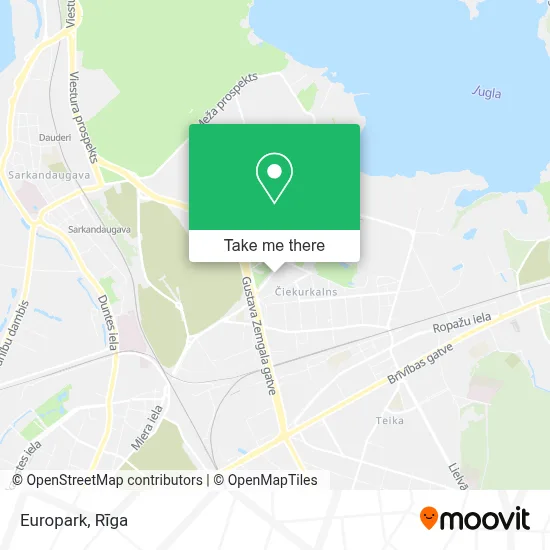 Europark map