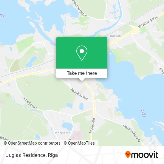 Juglas Residence map