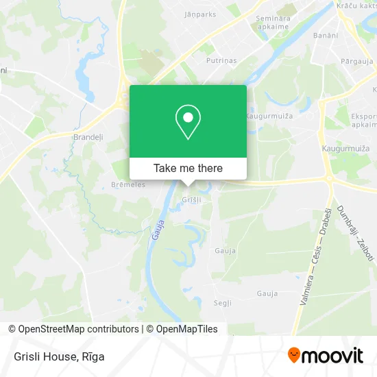 Grisli House map