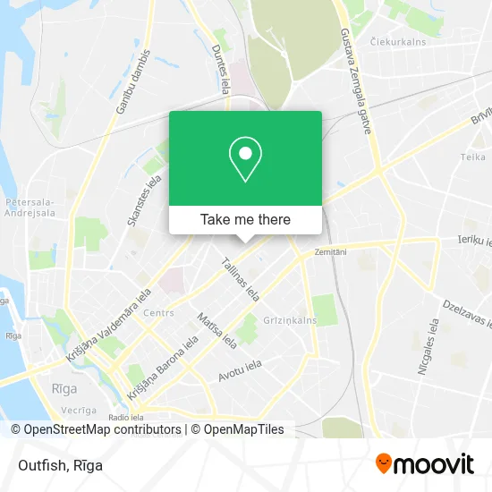 Outfish map