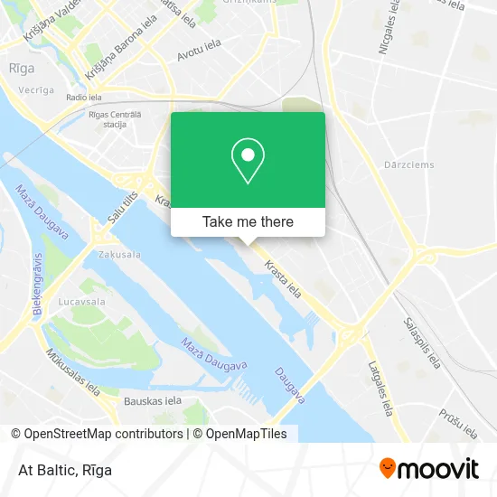 At Baltic map