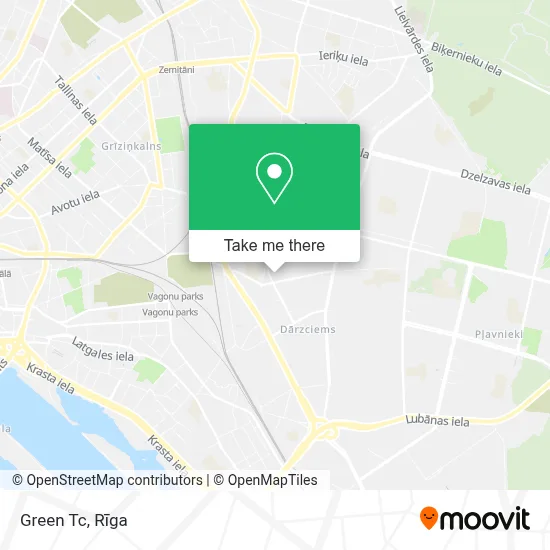 Green Tc map
