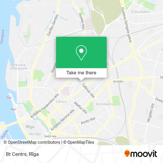 Bt Centrs map