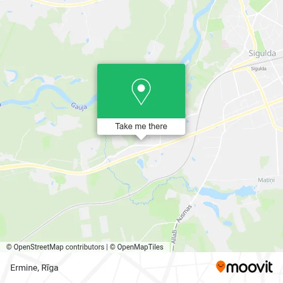 Ermine map