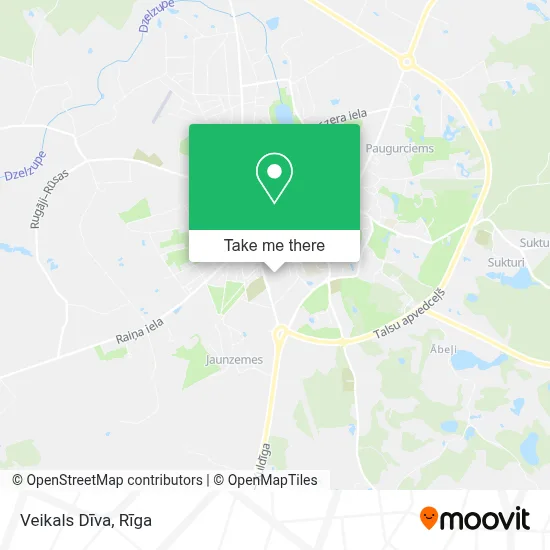 Veikals Dīva map