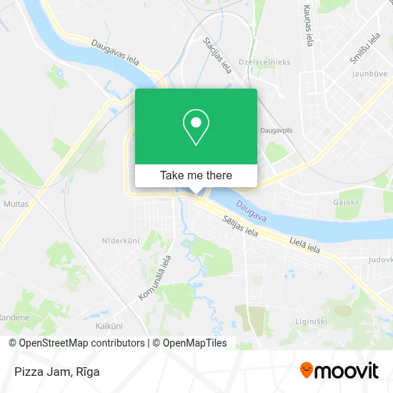 Pizza Jam map