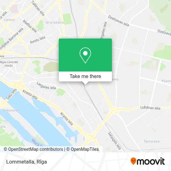 Lommetalla map