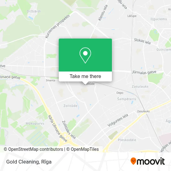 Gold Cleaning map